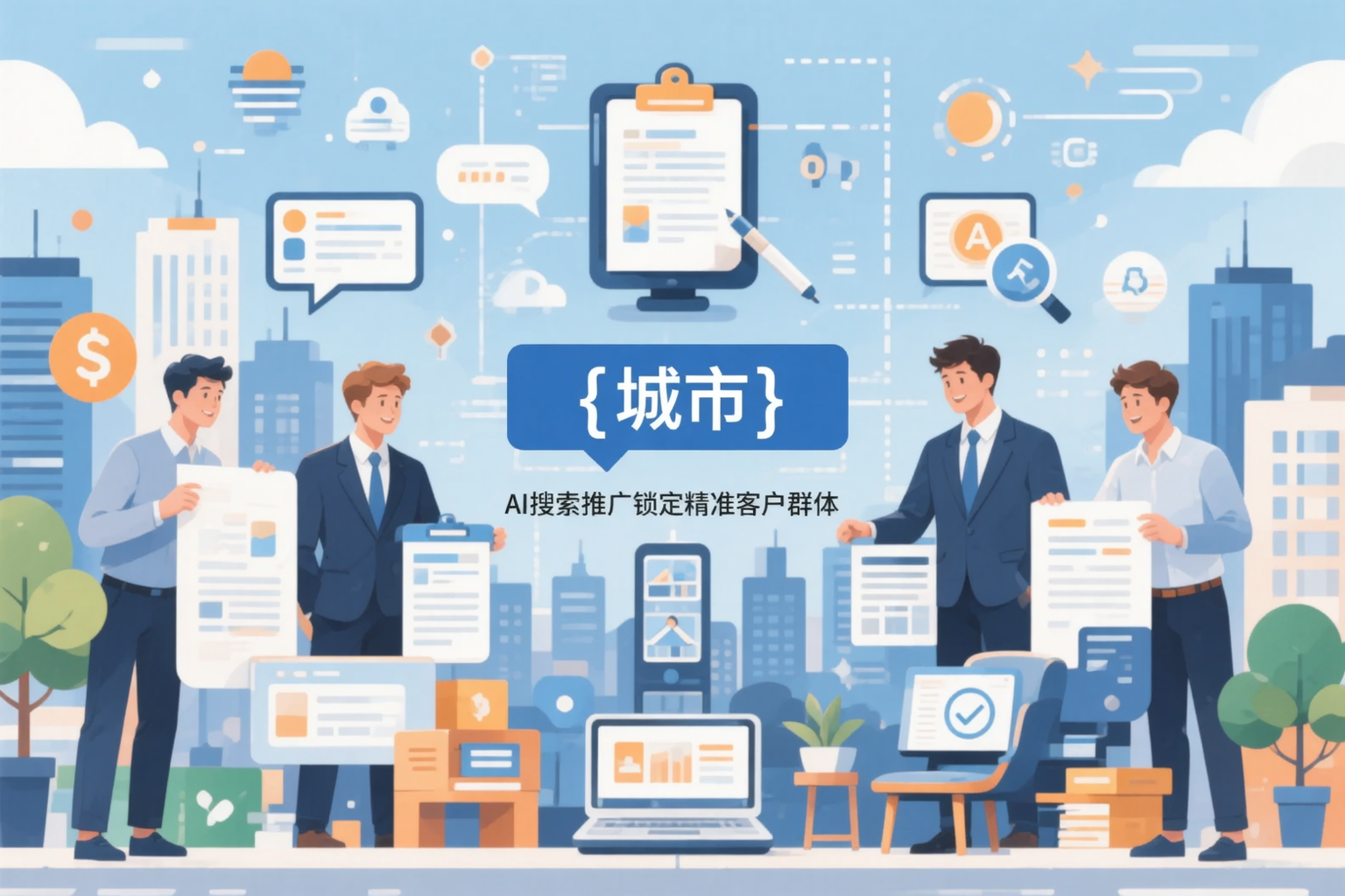 云浮公司如何用AI搜索推广锁定精准客户群体