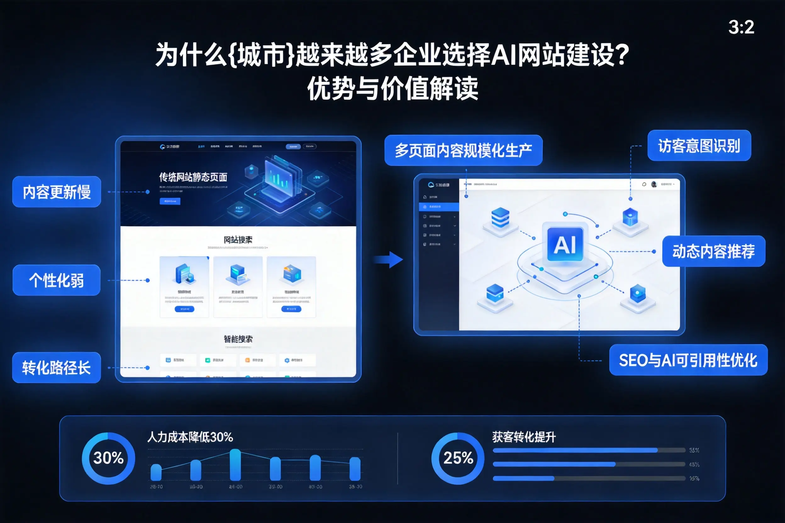 为什么云浮越来越多企业选择AI网站建设?优势与价值解读
