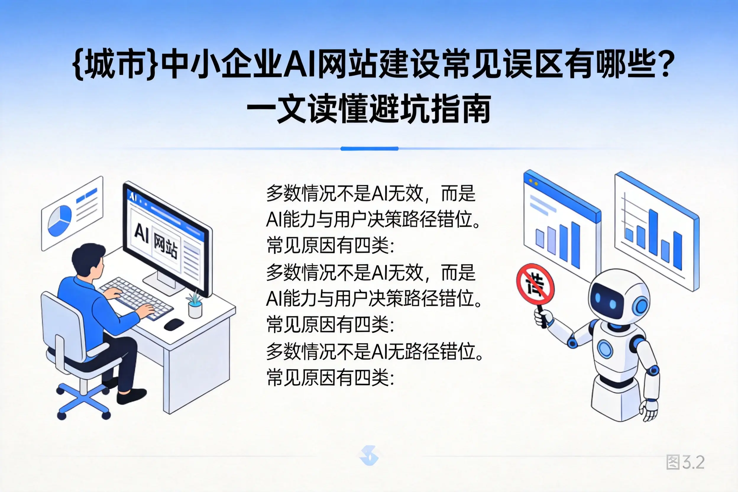 云浮中小企业AI网站建设常见误区有哪些?一文读懂避坑指南